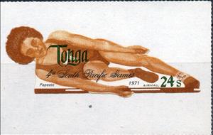 Stamp, Sports, Tonga,  
