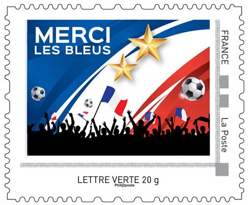 France Victory in 2018 World Cup Football : Merci Les Bleus