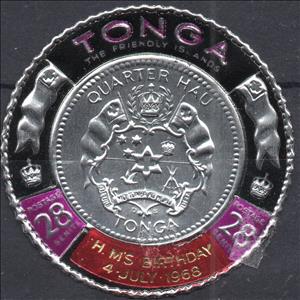 Stamp, King, Tonga,  