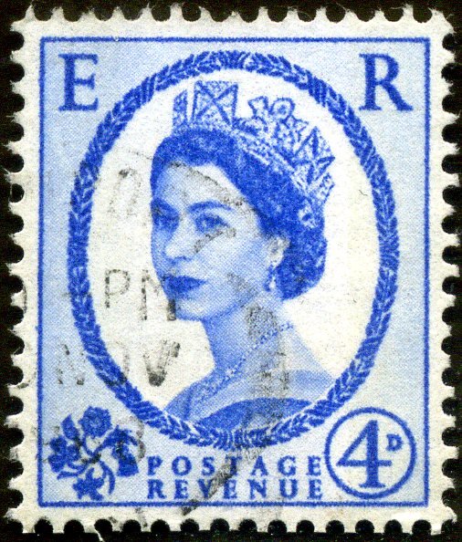 Queen Elizabeth II - Predecimal Wilding