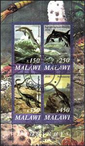 Mini Sheet, Dinosaurs, Cinderellas,  , Animals (Fauna), Dinosaurs, Prehistorical Animals