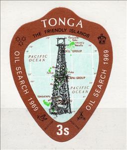 Stamp, Oil, Tonga,  