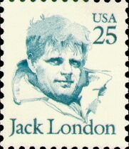 Stamp, Jack London, United States of America,  