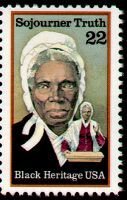 Stamp, Sojourner Truth (c. 1797-1883), Human Rights Activist, United States of America,  , Human Rights, Antiracism