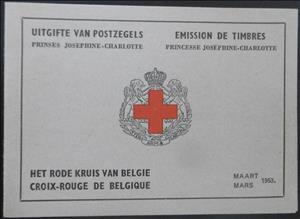 Booklet, Booklet Red Cross, Belgium,  , Princes, Red Cross and Red Crescent, Royalty, Weddings
