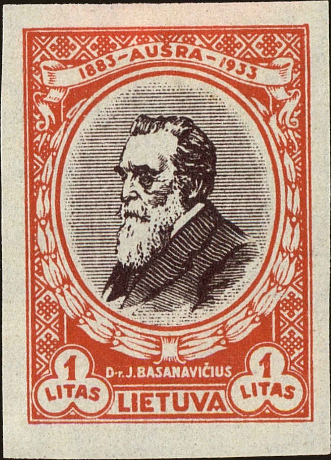 Jonas Basanavicius (1851-1927) - doctor, patriarch of Lithua