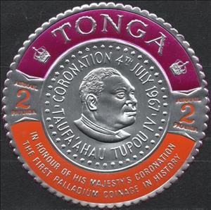 Stamp, King, Tonga,  