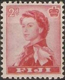 Stamp, Nautilus shells, Fiji,  , Queens