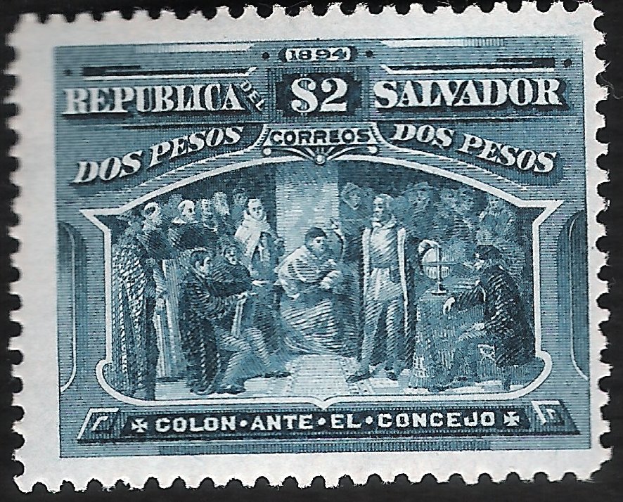 Columbus before Council of Salamanca