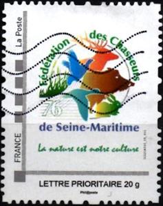 Stamp, Collector stamp, France,  