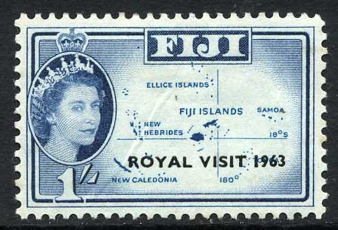 Map of Fiji