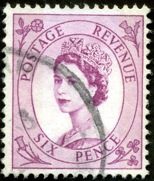 Queen Elizabeth II - Predecimal Wilding
