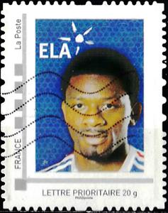 Stamp, ELA - "Ballon", France,  