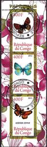 Mini Sheet, Butterflies, Cinderellas,  , Animals (Fauna), Butterflies, Insects