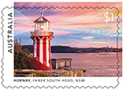 Stamp, Hornby Lighthouse, Australia,  , Architecture, Buildings, Lighthouses