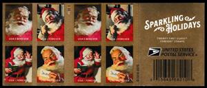 Booklet, Sparkling Holidays Santas Booklet, United States of America,  , Advertisements, Santa Claus