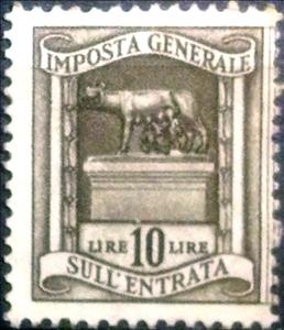 Stamp, Unificato, Italy,  