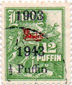 Stamp, 40th Anniversary of first flight by Wright Brothers, Cinderellas,  