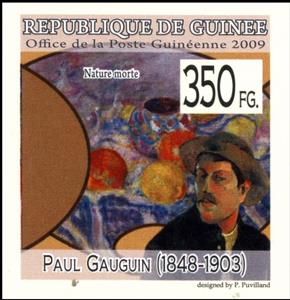Stamp, Paul Gauguin (1848-1903), Cinderellas,  , Paintings