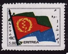 Flag In Colored Frame