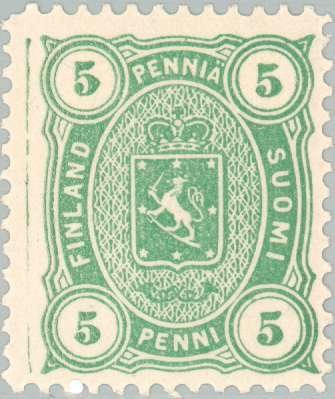 Coat of arms type m/75, new colours and values