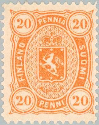 Coat of arms type m/75, new colours and values