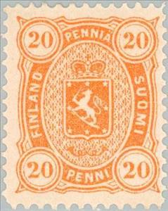 Stamp, Coat of arms type m/75, new colours and values, Finland,  , Coats of Arms
