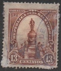 Stamp, Monument Francisco Morazan, El Salvador,  , Monuments