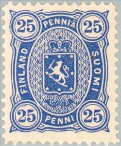 Stamp, Coat of arms type m/75, new colours and values, Finland,  , Coats of Arms