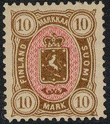 Coat of arms type m/75, new colours and values