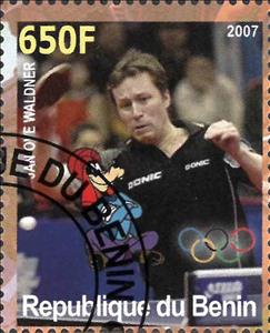 Stamp, Jan Ove Waldner, Cinderellas,  , Olympic Games, Sports