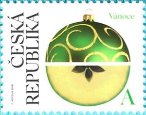 Stamp, Christmas sweets, Czech Republic,  , Christmas