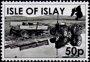 Stamp, Glenegedale, Cinderellas,  , Tourism