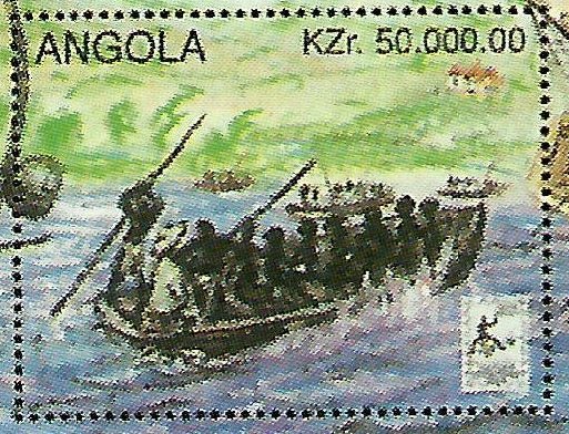 Disembarkation of slaves