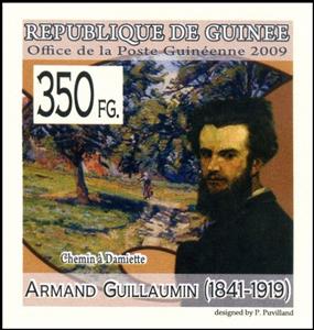 Stamp, Armand Guillaumin (1841-1919), Cinderellas,  , Paintings