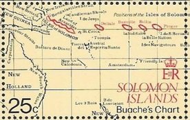 Map of South Pacific Islands