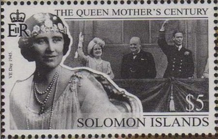 Queen Mother and Chruchill and King