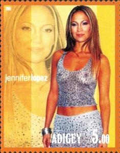 Stamp, Jenifer Lopez, Cinderellas,  , Actors, Famous People