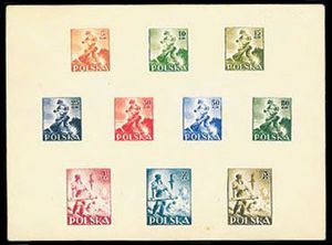 Unissued proofs - 10 pcs