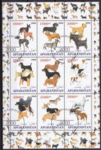 Mini Sheet, Cats & Dogs, Cinderellas,  , Animals (Fauna), Dogs