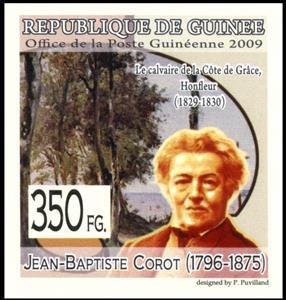Stamp, Jean-Baptiste Corot (1796-1875), Cinderellas,  , Paintings