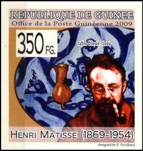 Stamp, Henri Matisse (1869-1954), Cinderellas,  , Paintings