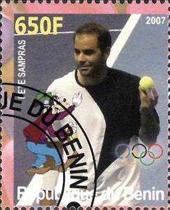 Stamp, Pete Sampras, Cinderellas,  , Olympic Games, Sports
