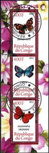 Mini Sheet, Butterflies, Cinderellas,  , Animals (Fauna), Butterflies, Insects