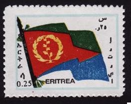 Flag In Colored Frame