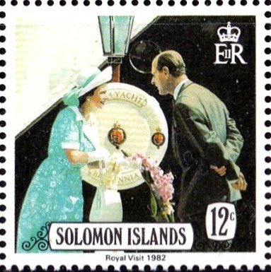 Queen Elizabeth II and Prince Philipp