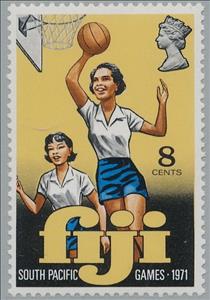 Stamp, Women's Basketball, Fiji,  
