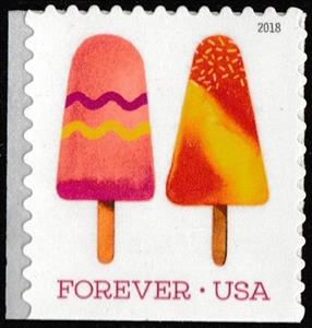 Stamp, Frozen Treats 9 of 10, United States of America,  , Candy, Food, Gastronomy