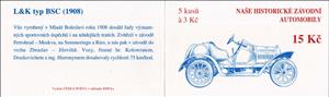 Booklet, L & K Typ Bsc 1908, Czech Republic,  , Cars, Vehicles