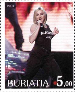Stamp, Madonna, Cinderellas,  , Musicians, People